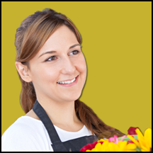 Meet Sarah a local business owner who sells flowers